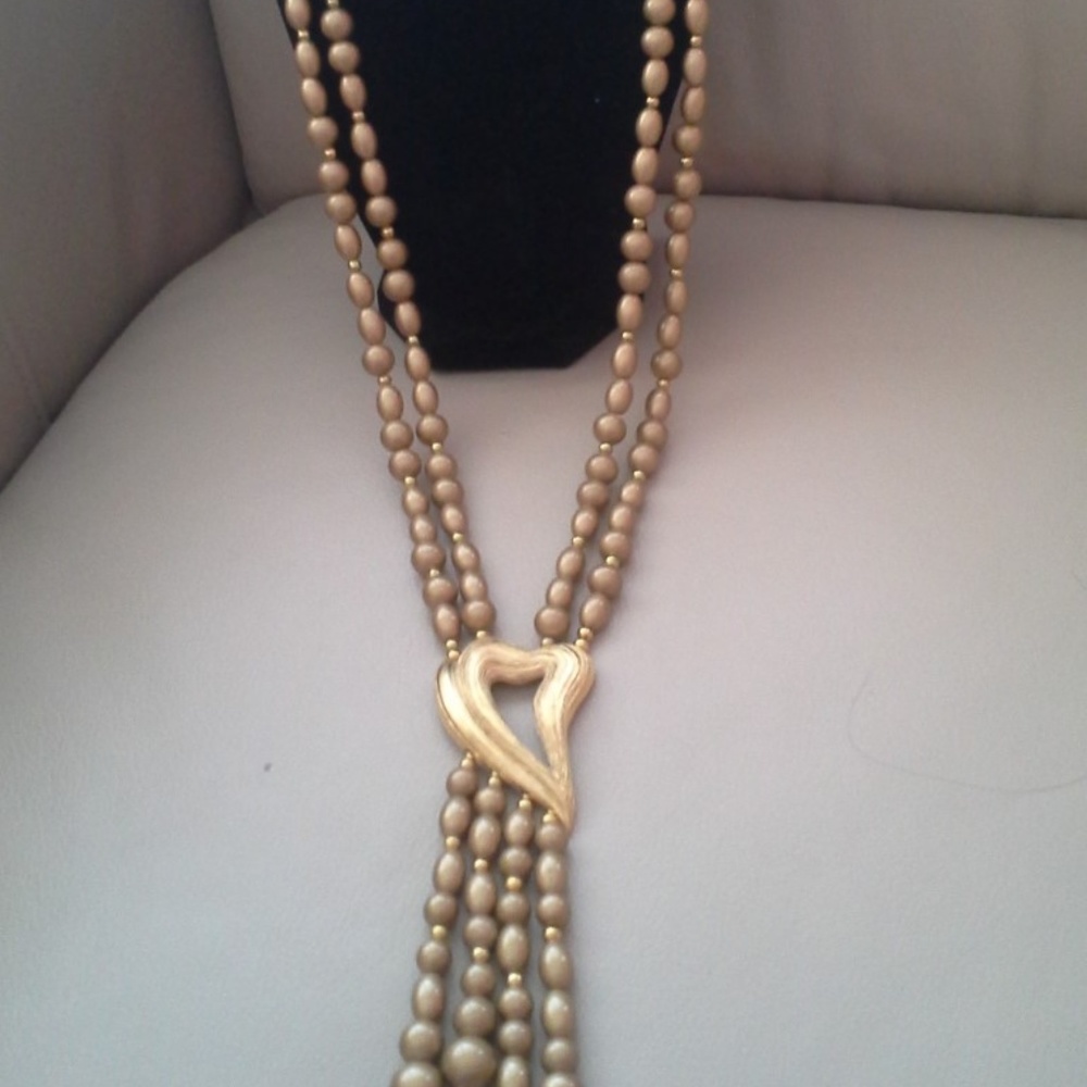 Long Multi-Strand Fashion Necklace